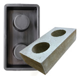 Forma Tijolo Bloco Ecológico 2 Furos Gme Formas 30x15x8 1pc