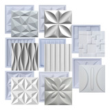 Formas Moldes Abs Pra Gesso 3d Cimentício Kit Plástico Fdg