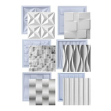 Formas Moldes Abs Pra Gesso 3d Cimentício Kit Plástico Fdg