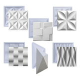 Formas Moldes Pra Gesso 3d Cimenticio Abs Plástico Kit Fdg
