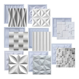 Formas Placa Molde Gesso 3d E Cimentício Abs Plástico Parede