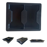 Formas Plásticas Calçadas Modelo Ossinho Duplas 4 Cm 25 Un