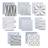 Formas Pra Gesso 3d E Cimentício Abs Moldes Kit C 8 Placas