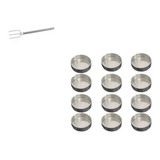 Forminha P Pão De Mel N 2 Kit Com 24 Unidades 6 5cm Garfo