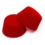 Forminhas Papel Mini Cupcake Vermelha N