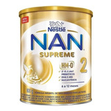 Fórmula Infantil Em Pó Nestlé Nan Supreme 2 En Lata De 800g 6 A 12 Meses