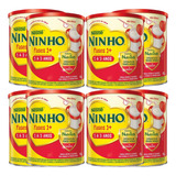 Fórmula Infantil Em Pó Sem Glúten Nestlé Ninho Fases 1 Kit C 8 Latas De 400g 12 Meses A 3 Anos