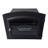 Forno 100 Ferro Fundido Grande P Fogão A Lenha Porta Vidro
