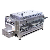 Forno A Gás 2 Pizzas Giratório Motor Inox Itajobi 1000x500