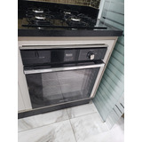 Forno A Gás De Embutir Brastemp Grill 78l Cor Preto 110v