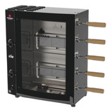 Forno Assador Rotativo Industrial Prac 05i Progás Aço Inox