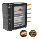 Forno Assador Rotativo Prac 05t Gás Progás Cozinha Frango