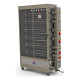 Forno Assar Frango Gás Pr634 Máquina Progás Rotativo Espeto