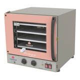 Forno De Bancada Elétrico Turbo Fast Oven Prp 004 Rosa