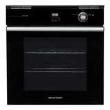 Forno De Embutir A Gás Brastemp 78l Preto Grill Boa84ae 220v