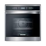 Forno De Embutir Elétrico Brastemp 84 Litros Cor Inox Com Convecção E Termômetro Meat Control BOT84AR 220V