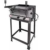 Forno De Pizza A Gás Mr Fogões 45x45cm Com Infravermelho E Cavalete