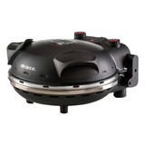 Forno De Pizza Eletrico Ariete Com Pedra Antiaderente 1200w Cor Preto 110v