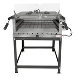 Forno De Pizza Industrial Refratária Infravermelho 80x60 Mr Fogões Glp