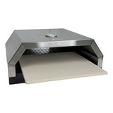Forno De Pizza Portátil Broiler Inox Churrasqueira E Fogão