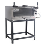 Forno De Pizza Refrataria 80x60 Com Infra Vermelho Inox