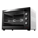 Forno Elétrico De Bancada C Espeto Giratório Best Plus 60l
