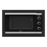 Forno Elétrico De Embutir Decorato Preto 44 Litros Preto 220v