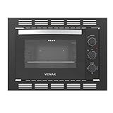 Forno Elétrico De Embutir Venax Grand Gourmet Preto 45L 220V