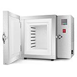 Forno Elétrico Digital Com Controle De Temperatura- Forno De Cerâmica De 7 Prateleiras- Branco