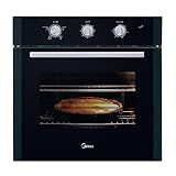 Forno Elétrico Embutir 80L LIVA Midea 220V- Preto