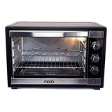Forno Eletrico Moob 60l 2200w Preto Espeto Giratorio 220v
