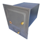 Forno Fogão Lenha Chapa Galvanizada C Cinzeiro N 3 50x35x30