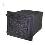 Forno Fogão Lenha Frente Ferro Fundido Fundo Chapa Peq