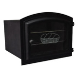 Forno Frente Alumínio Fundido 3mm C vidro Grande 50x47x33cm