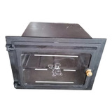 Forno Grande 2 Grelhas Frente Alumínio Vidro 50x47x33 brinde
