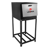 Forno Industrial À Gás 87 Litros Com Cavalete E Tampa Inox