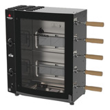 Forno Industrial Assador Rotativo A Gás E Elétrico Prac 05i
