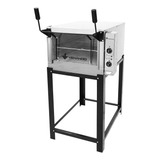 Forno Industrial Venâncio Roma Inox 60 Elétrico Pedra Feri60