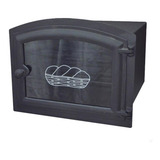 Forno Para Fogão A Lenha N9 Chapa 90 Frente De Vidro Dragão
