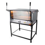 Forno Refratário Pizza 80x62 Com 2 Grades