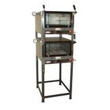 Forno Refratário Pizza 95x95 Duplo pedra Extra 2 Grade