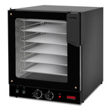 Forno Turbo Elétrico Saro Luxo Aco Inox 6 Esteiras Cor Preto 220v