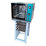 Forno Turbo Inox E Turquesa Fcsb4e 220v Bancada 4formas