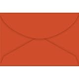 Foroni Cromus Envelope Visita Pacote De 100 Unidades Vermelho 72 X 108 Mm