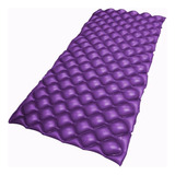 Forração Orto Leito Inflável Biotop Caixa De Ovo Cor Roxo