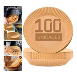 Forro De Papel Airfryer Tapete Antiaderente 100 Unidades