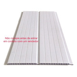 Forro De Pvc Branco Frisado 200x8mm Placa Com 4 00 Metros