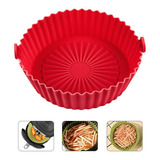 Forro Silicone Air Fryer Microondas Forno Antiaderente Alça