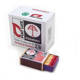 Fósforo Pinheiro Fiat Lux Fardo 100 Cxs C 40 Fósforos