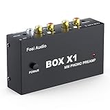 Fosi Audio Pré Amplificador Phono Box